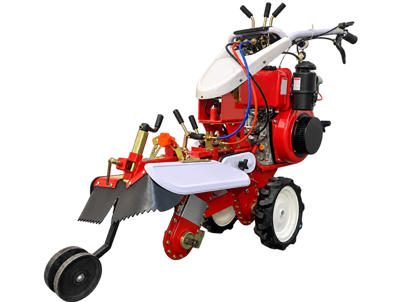 Orchard management machine shown in the supplied product catalogue