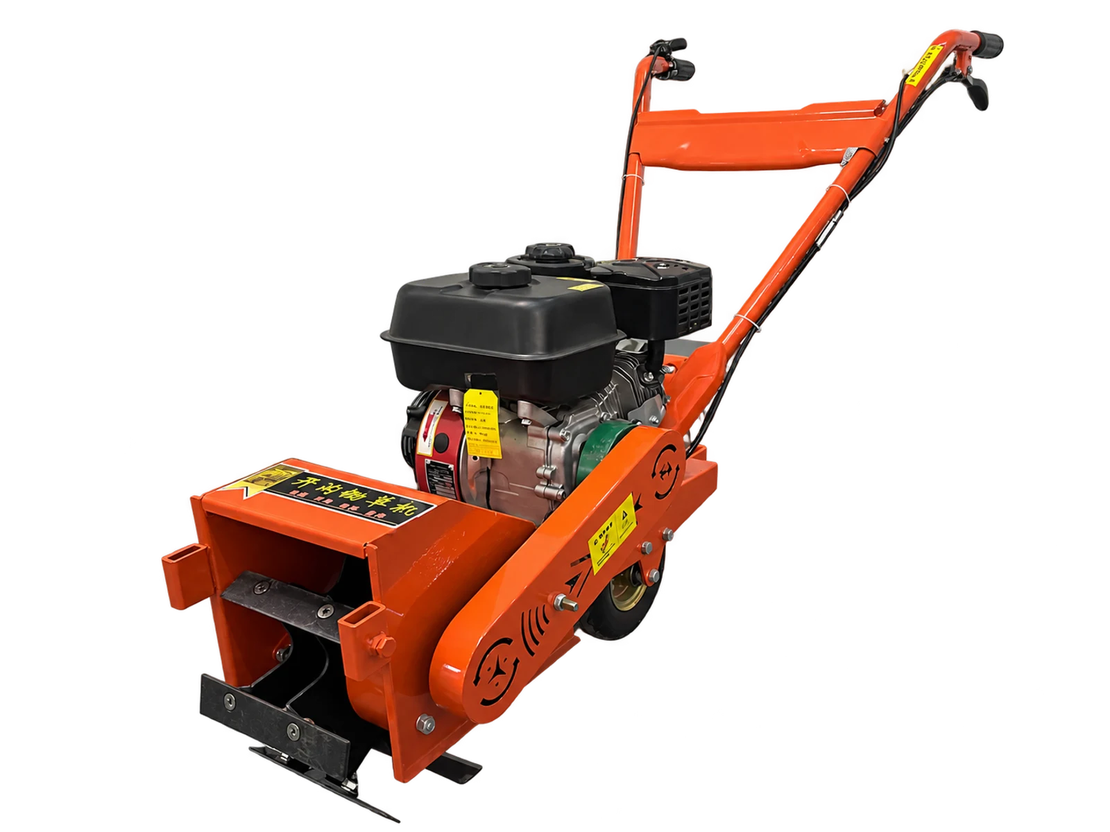 Single-wheel weeder shown in the supplied product catalogue